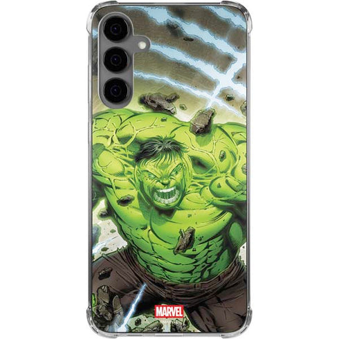 Marvel Hulk Green Goliath Galaxy S24 Plus Clear Case